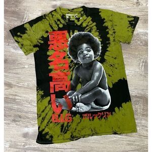 The Notorious B.I.G. Biggie Smalls Baby Tie Dye T-Shirt Women’s Size Small #2